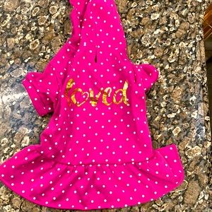 🐾💗Dog Sweatshirt never used size medium